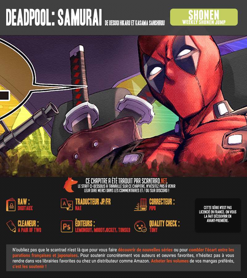  Deadpool: Samourai - Chapitre 1 - 2