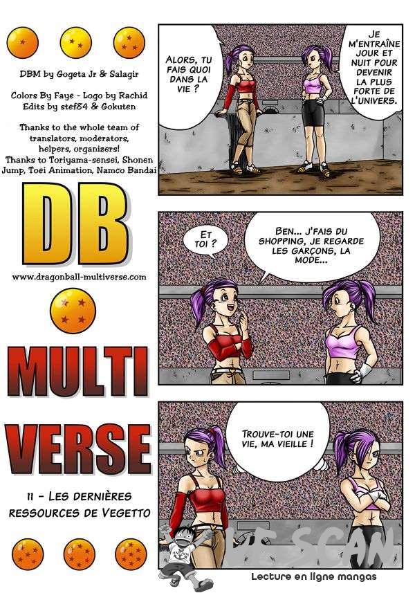  Dragon Ball Multiverse - Chapitre 11 - 1