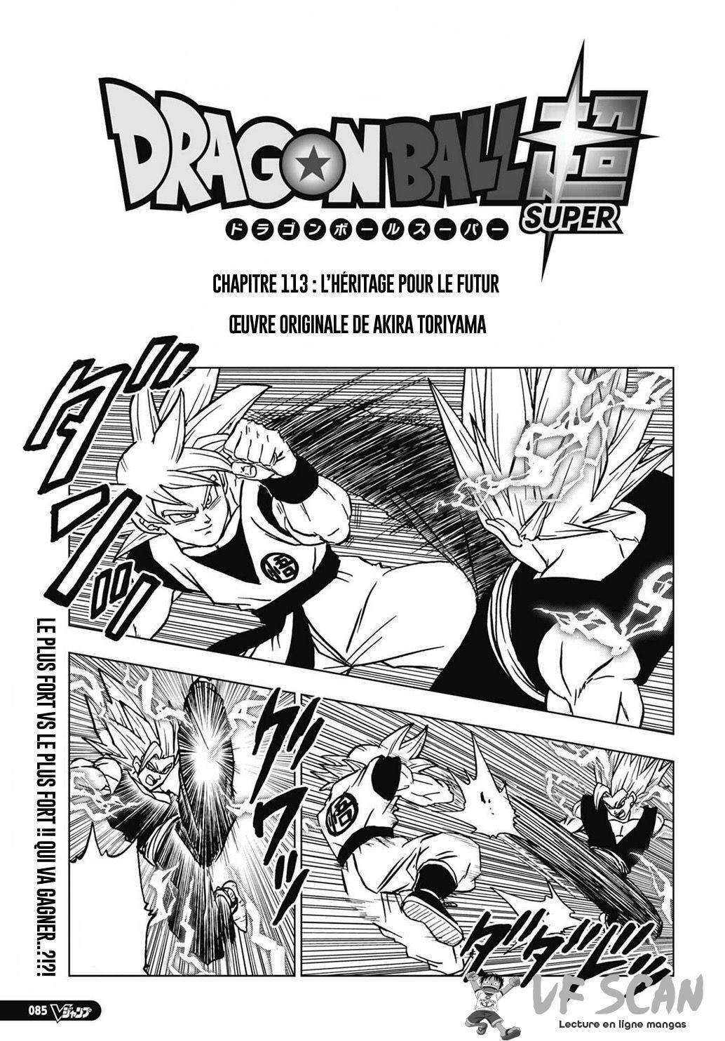  Dragon Ball Super - Chapitre 103 - 1