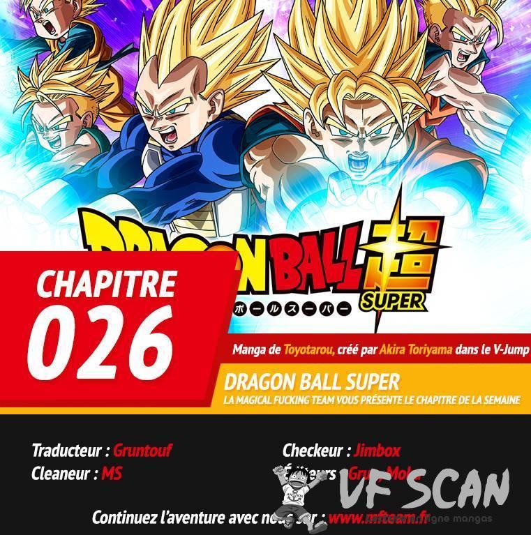  Dragon Ball Super - Chapitre 26 - 1