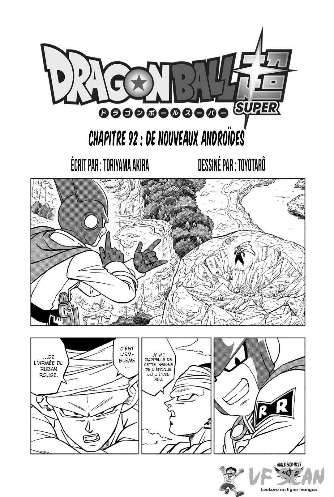  Dragon Ball Super - Chapitre 92 - 1