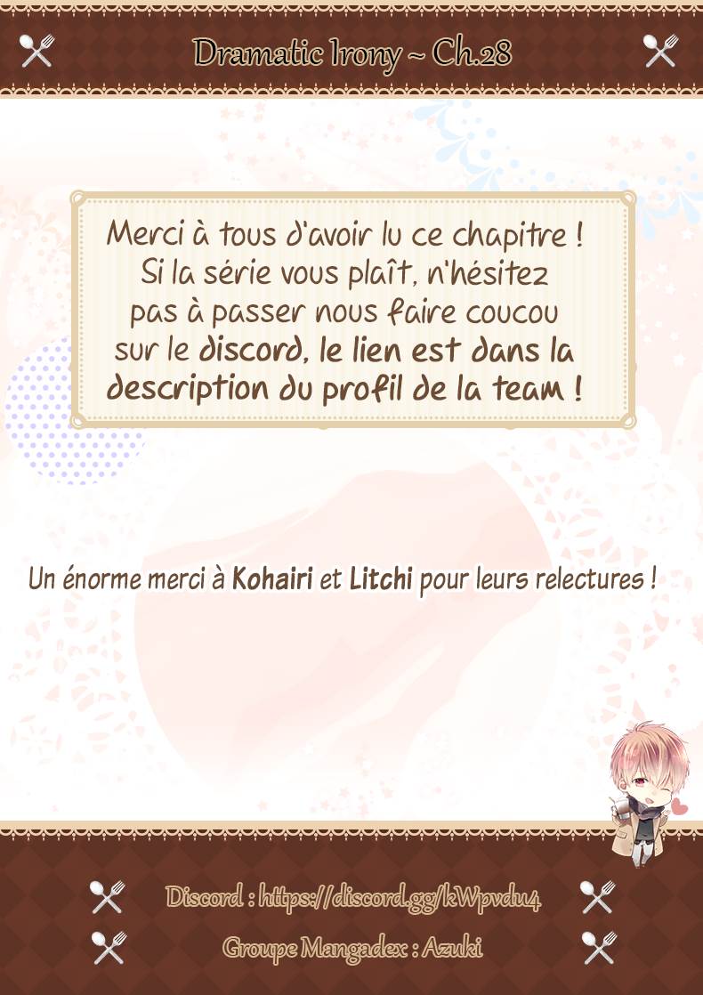  Dramatic Irony - Chapitre 28 - 31