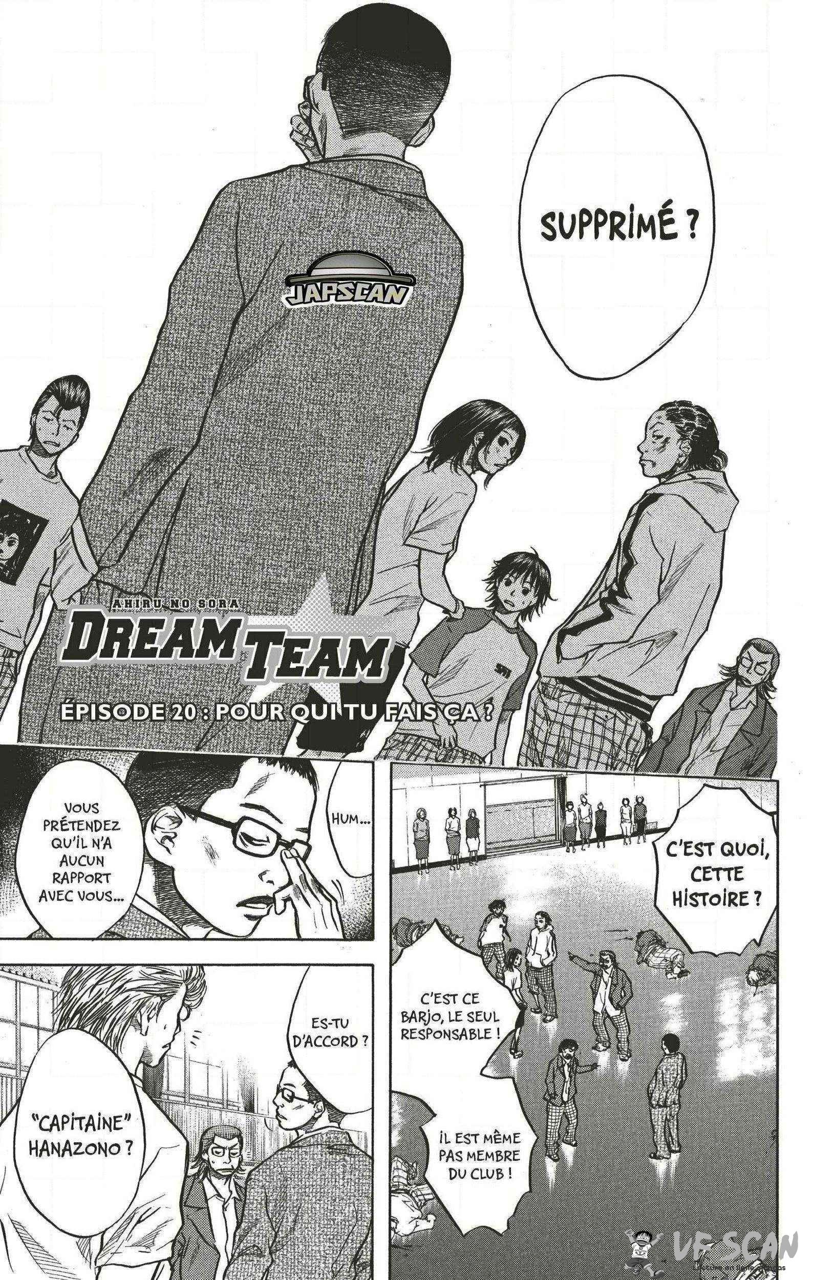  Dream Team (Hinata Takeshi) - Chapitre 20 - 1