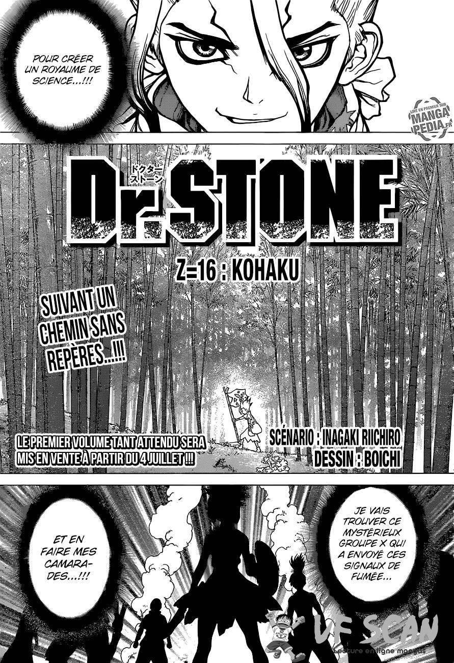  Dr. STONE - Chapitre 16 - 1