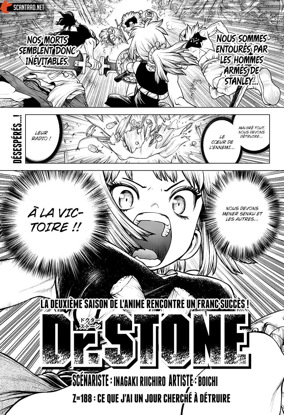  Dr. STONE - Chapitre 188 - 1