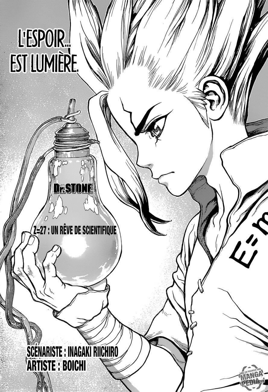  Dr. STONE - Chapitre 27 - 3