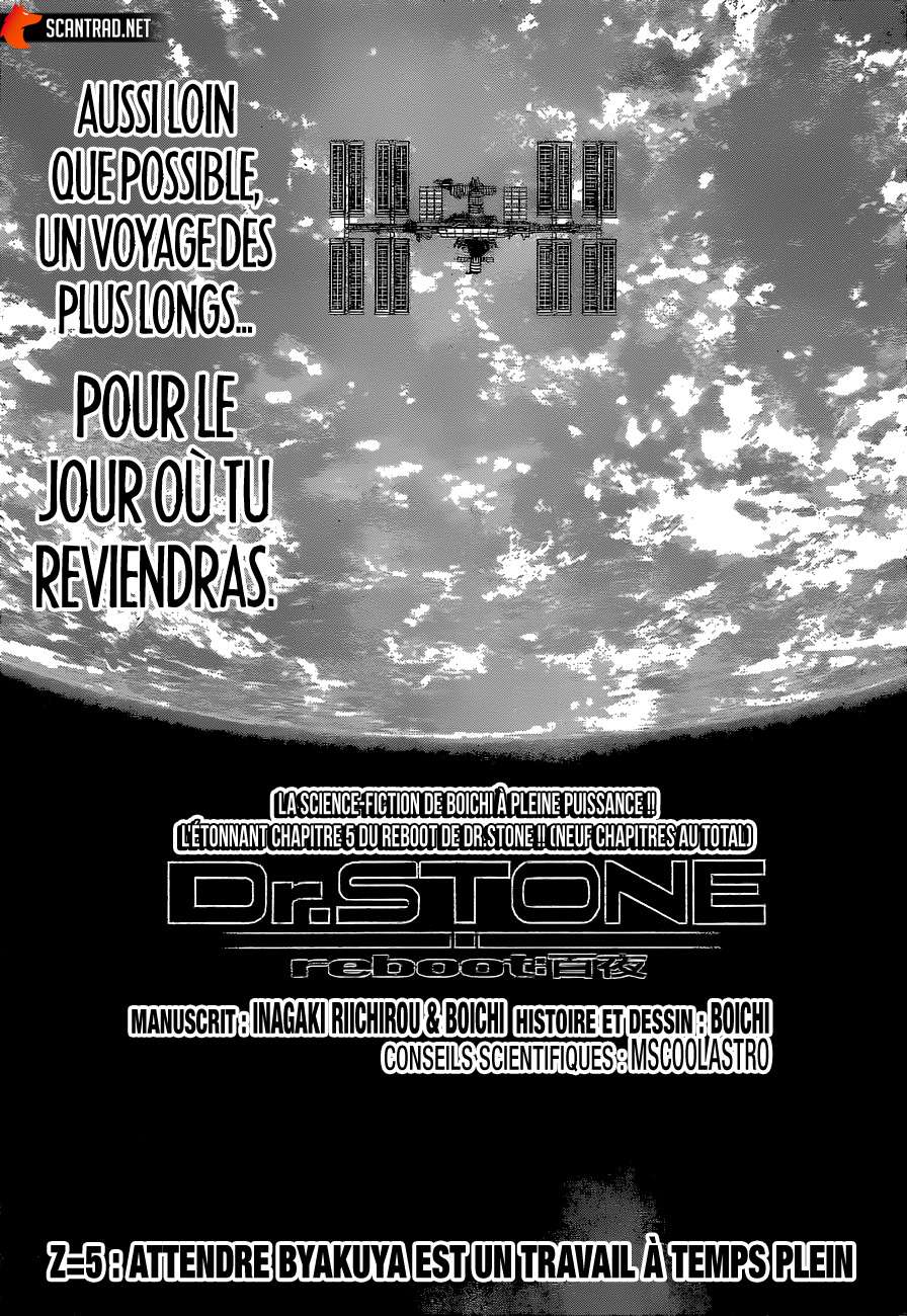  Dr. Stone Reboot: Byakuya - Chapitre 5 - 3