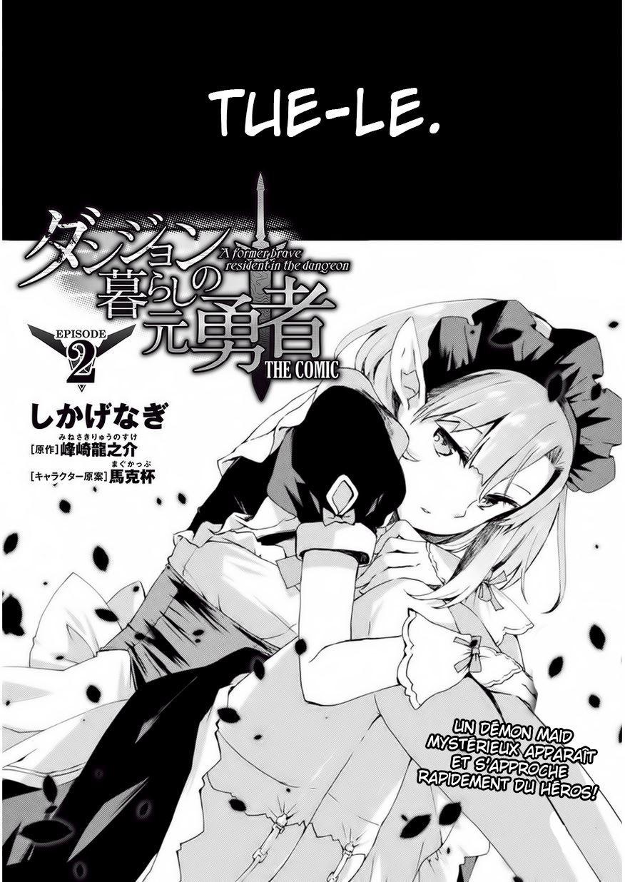  Dungeon Kurashi No Moto Yuusha - Chapitre 2 - 2