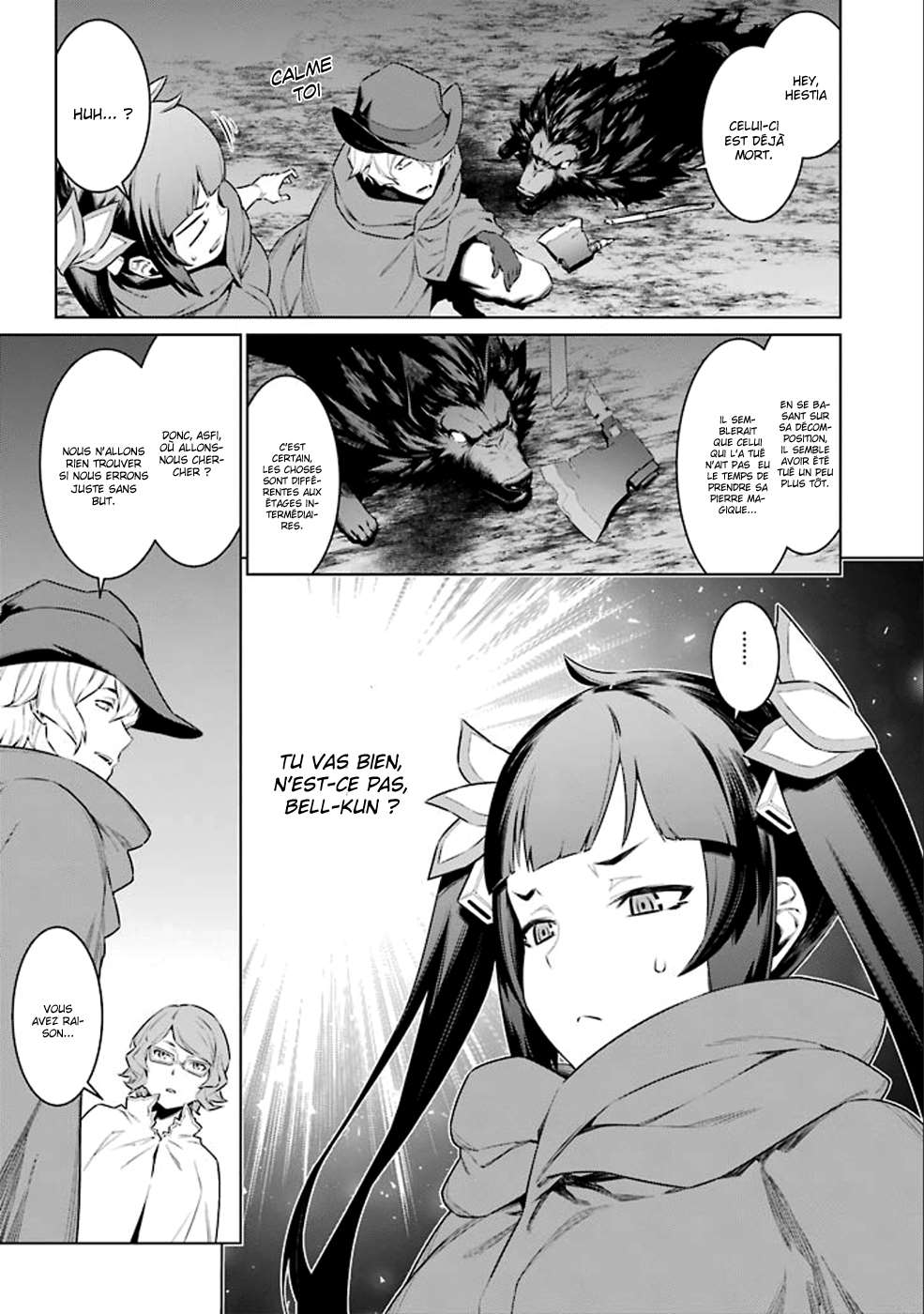  Dungeon ni Deai wo Motomeru no wa Machigatteiru Darou ka - Chapitre 18 - 9