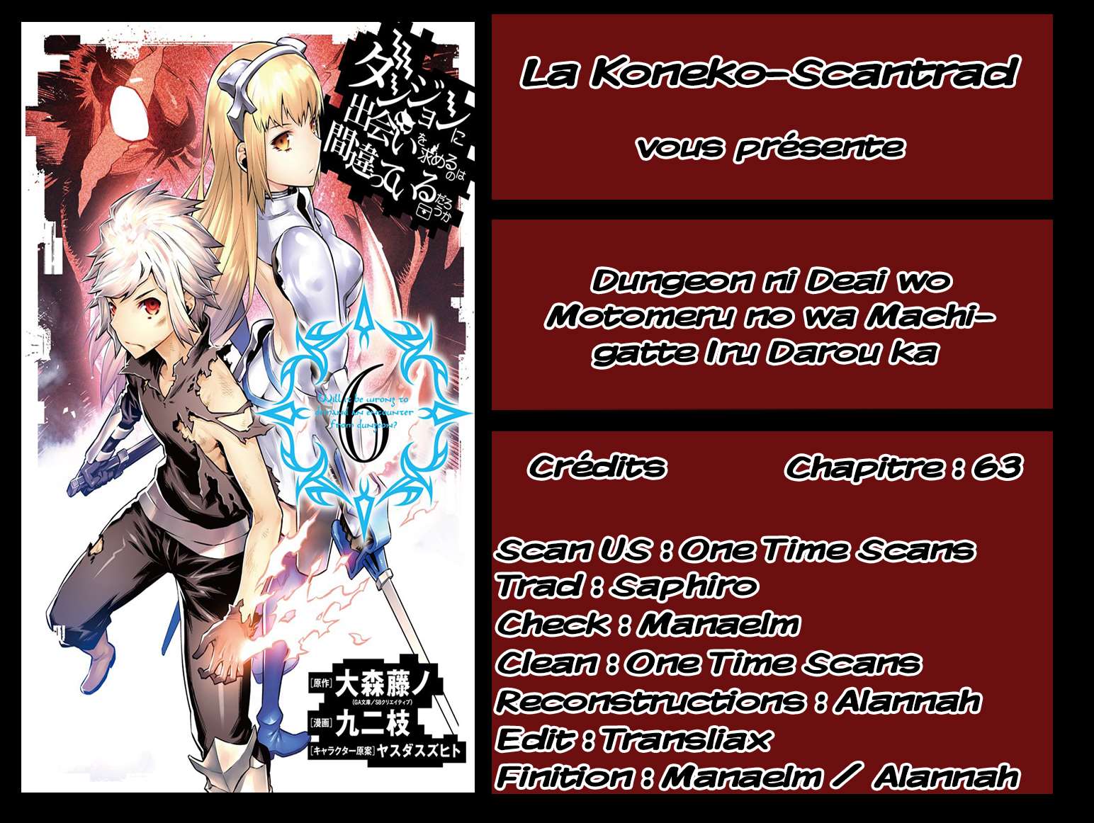  Dungeon ni Deai wo Motomeru no wa Machigatteiru Darou ka - Chapitre 19 - 17