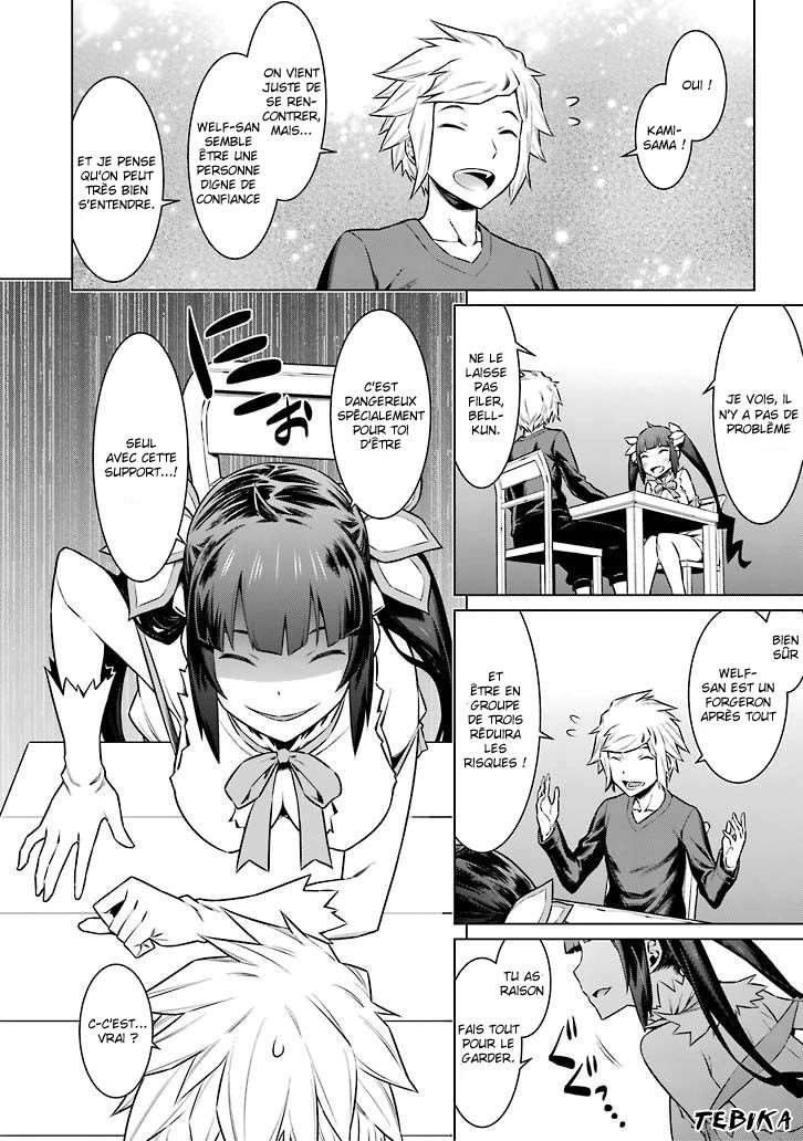  Dungeon ni Deai wo Motomeru no wa Machigatteiru Darou ka - Chapitre 28 - 6