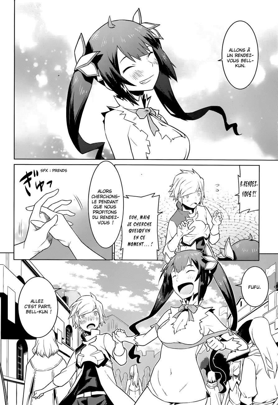  Dungeon ni Deai wo Motomeru no wa Machigatteiru Darou ka - Chapitre 74 - 14