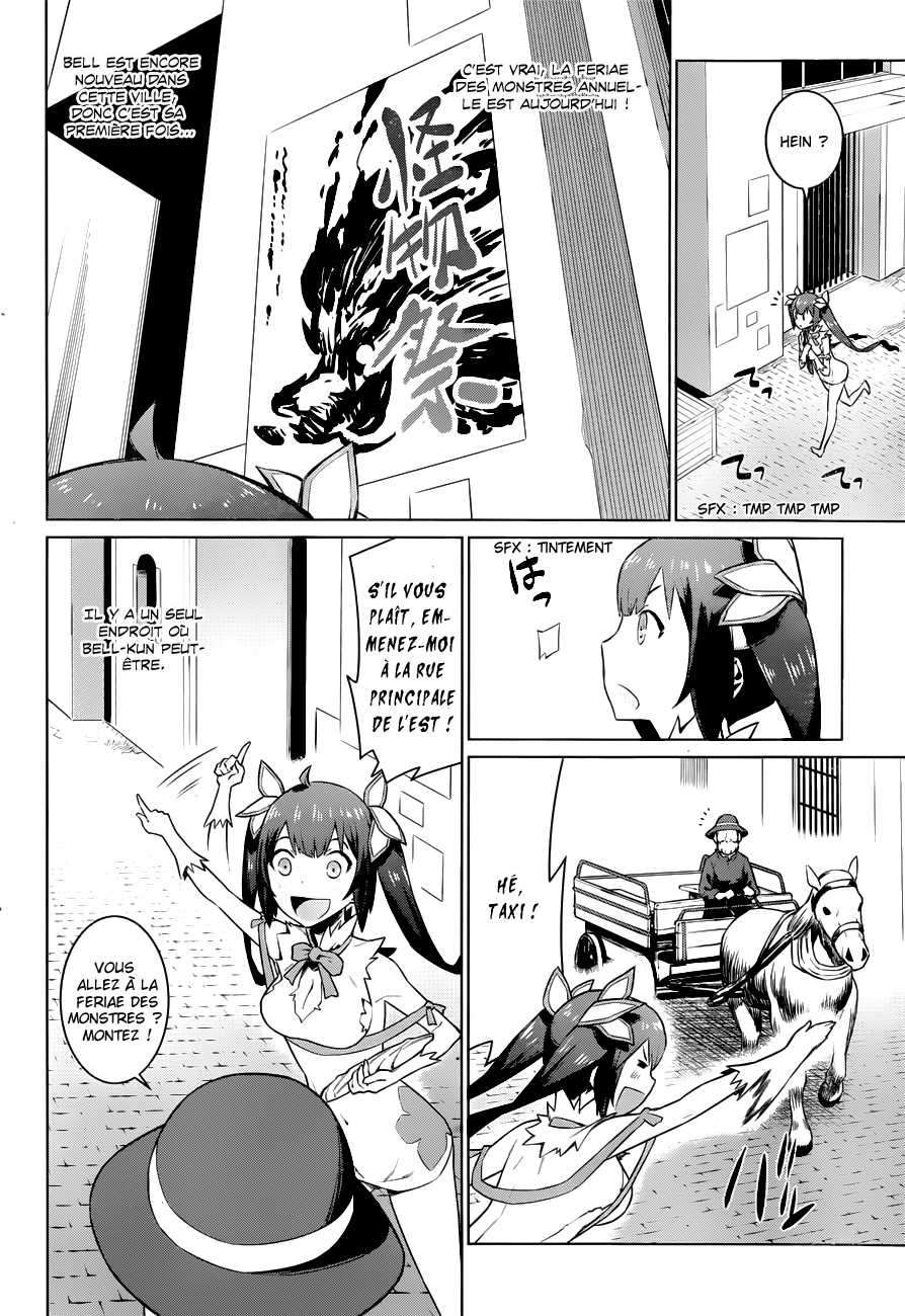  Dungeon ni Deai wo Motomeru no wa Machigatteiru Darou ka - Chapitre 74 - 8