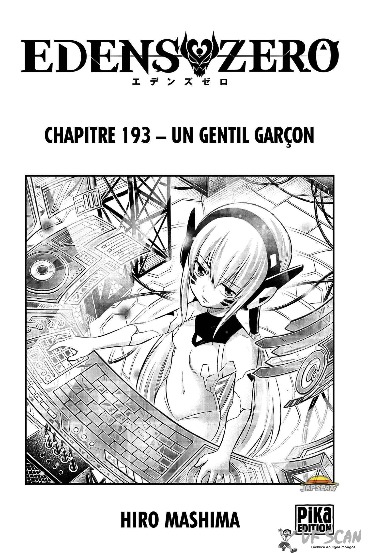  Eden’s Zero - Chapitre 193 - 1