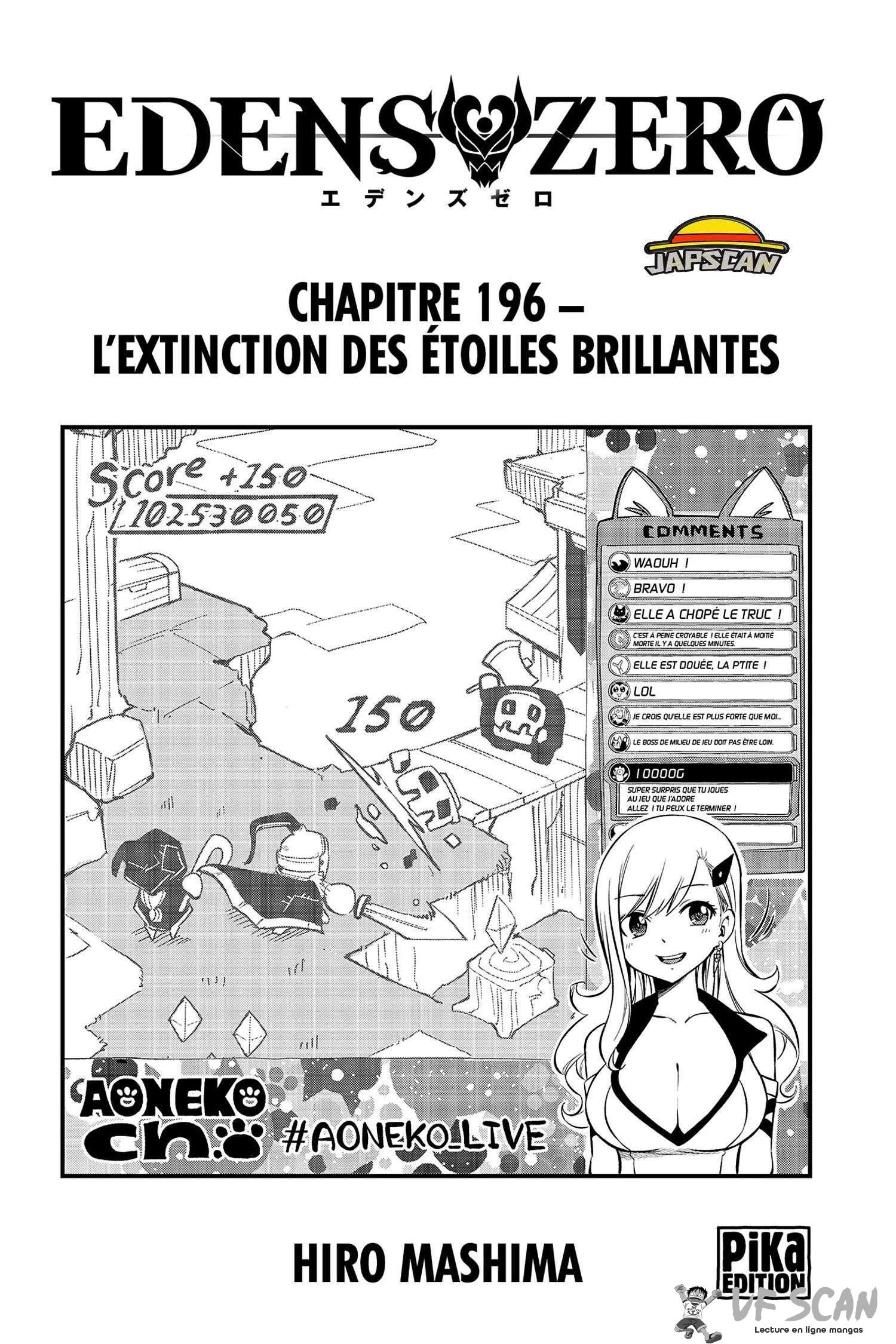  Eden’s Zero - Chapitre 196 - 1