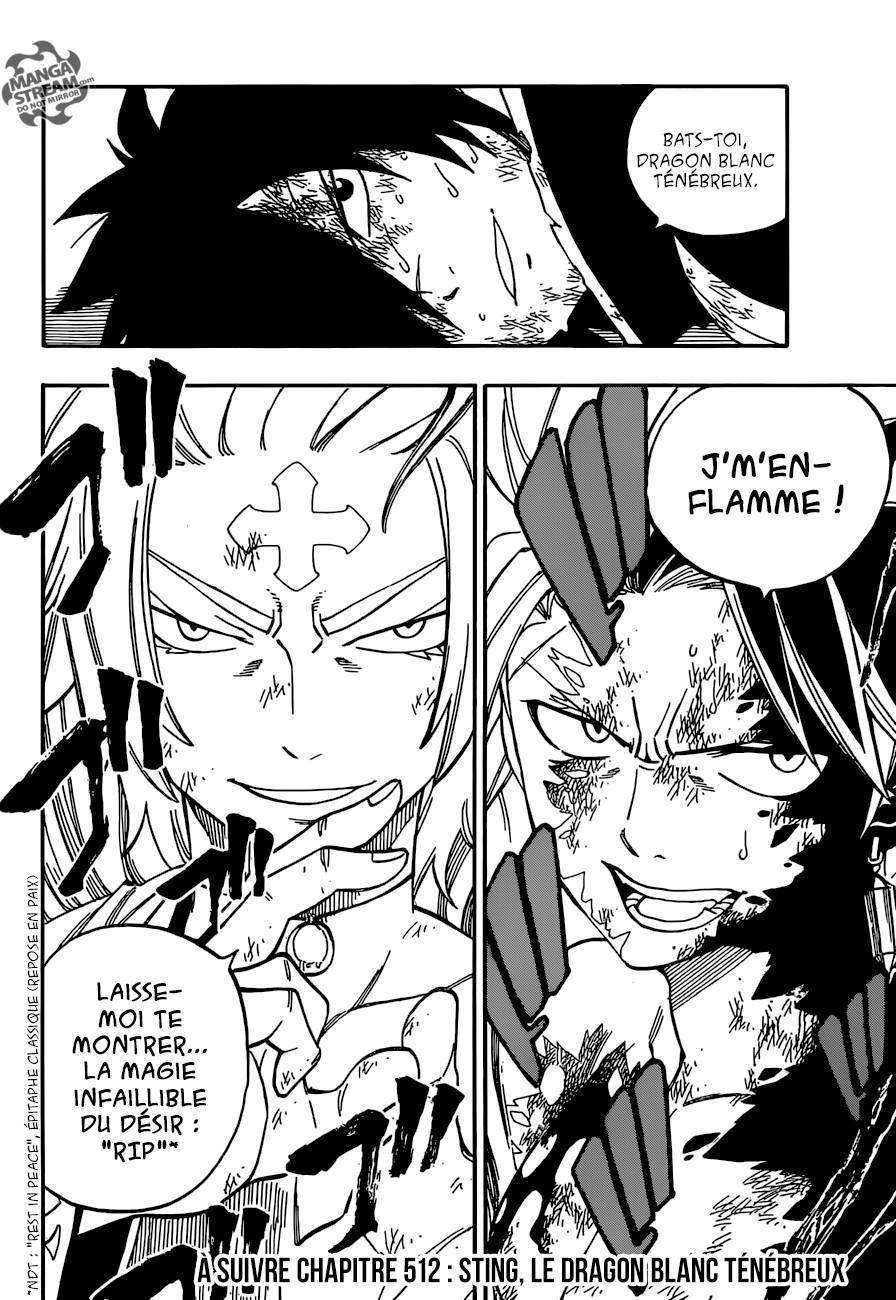  Fairy Tail - Chapitre 511 - 20