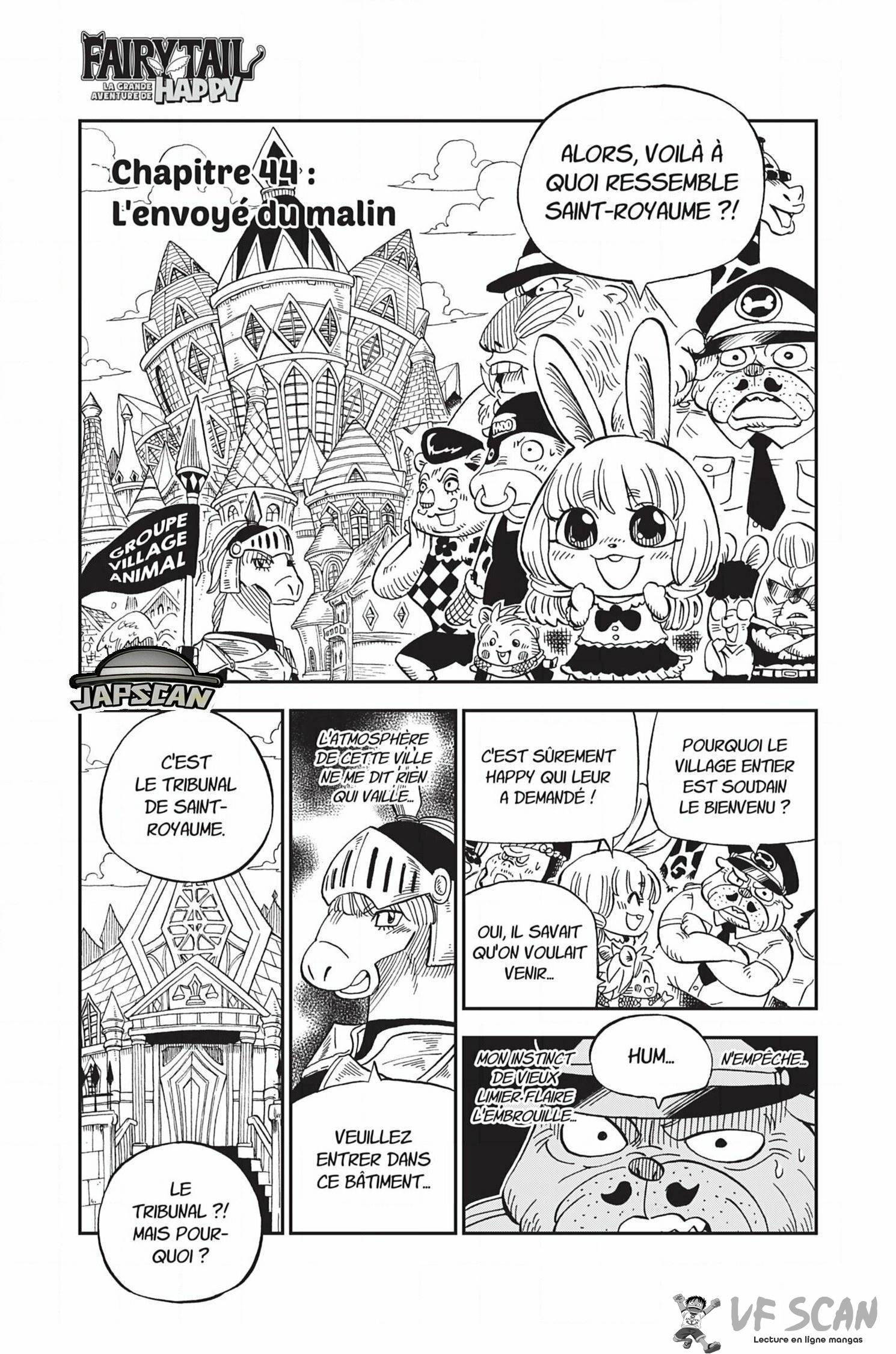  Fairy Tail – La grande aventure de Happy - Chapitre 44 - 1