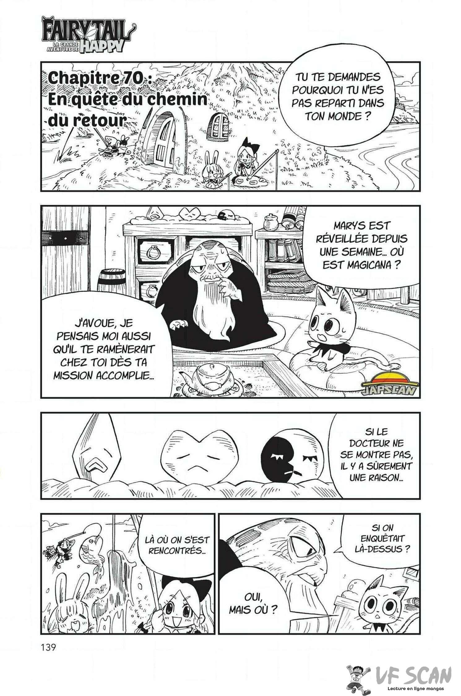  Fairy Tail – La grande aventure de Happy - Chapitre 70 - 1