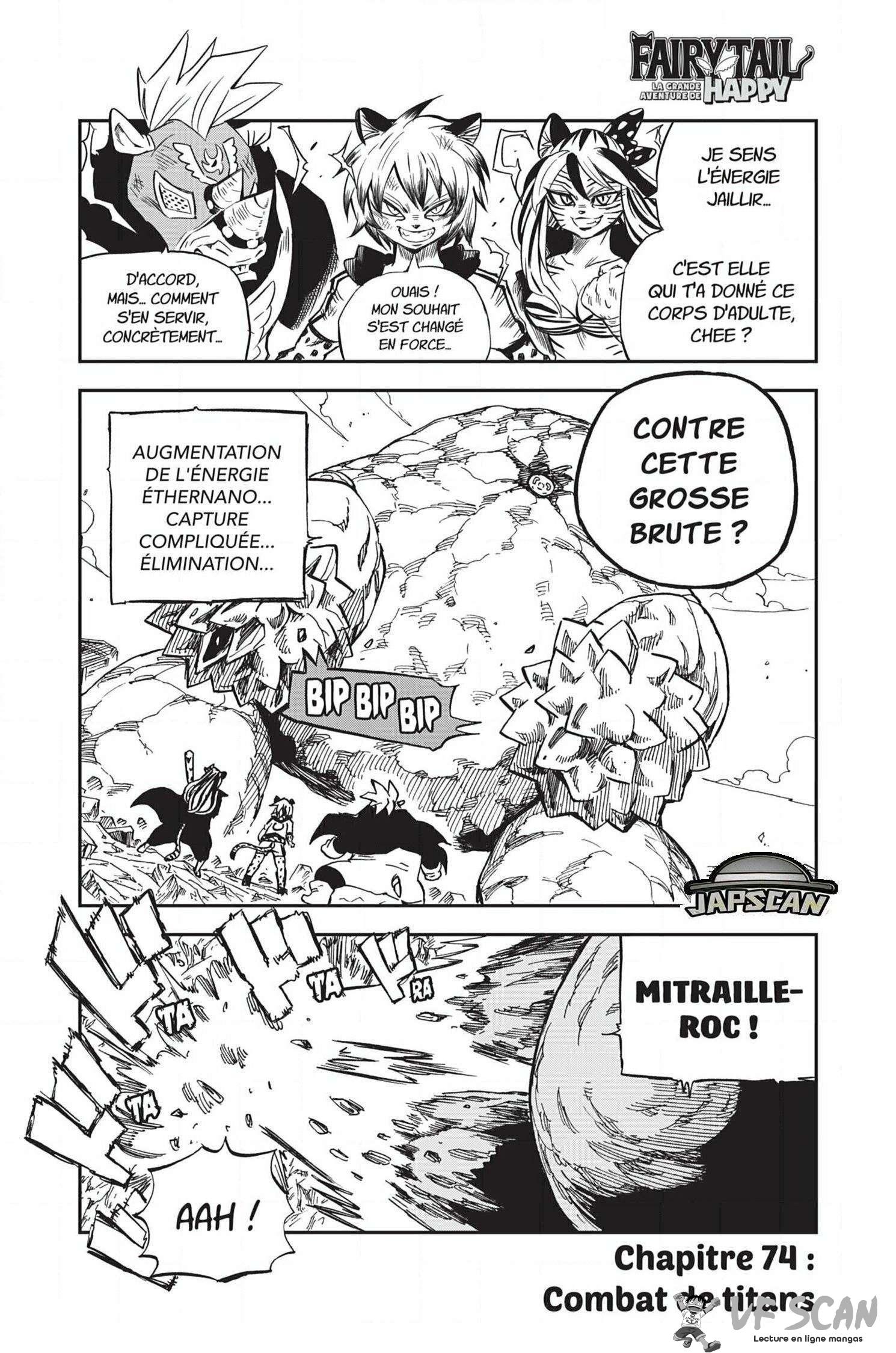  Fairy Tail – La grande aventure de Happy - Chapitre 74 - 1