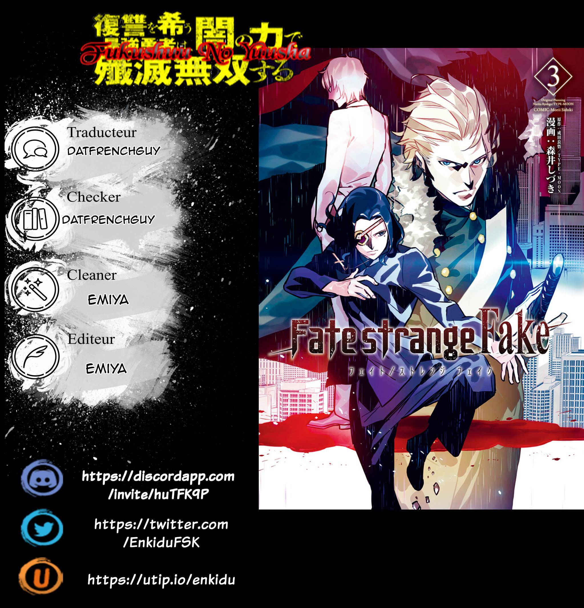  Fate/strange Fake - Chapitre 16.3 - 15