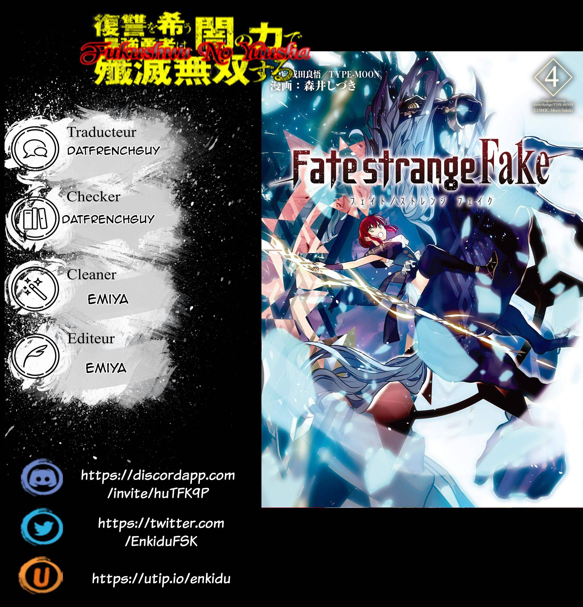  Fate/strange Fake - Chapitre 20 - 26