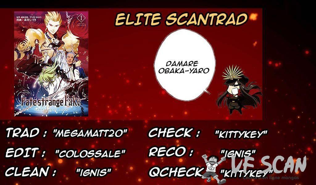  Fate/strange Fake - Chapitre 3 - 1