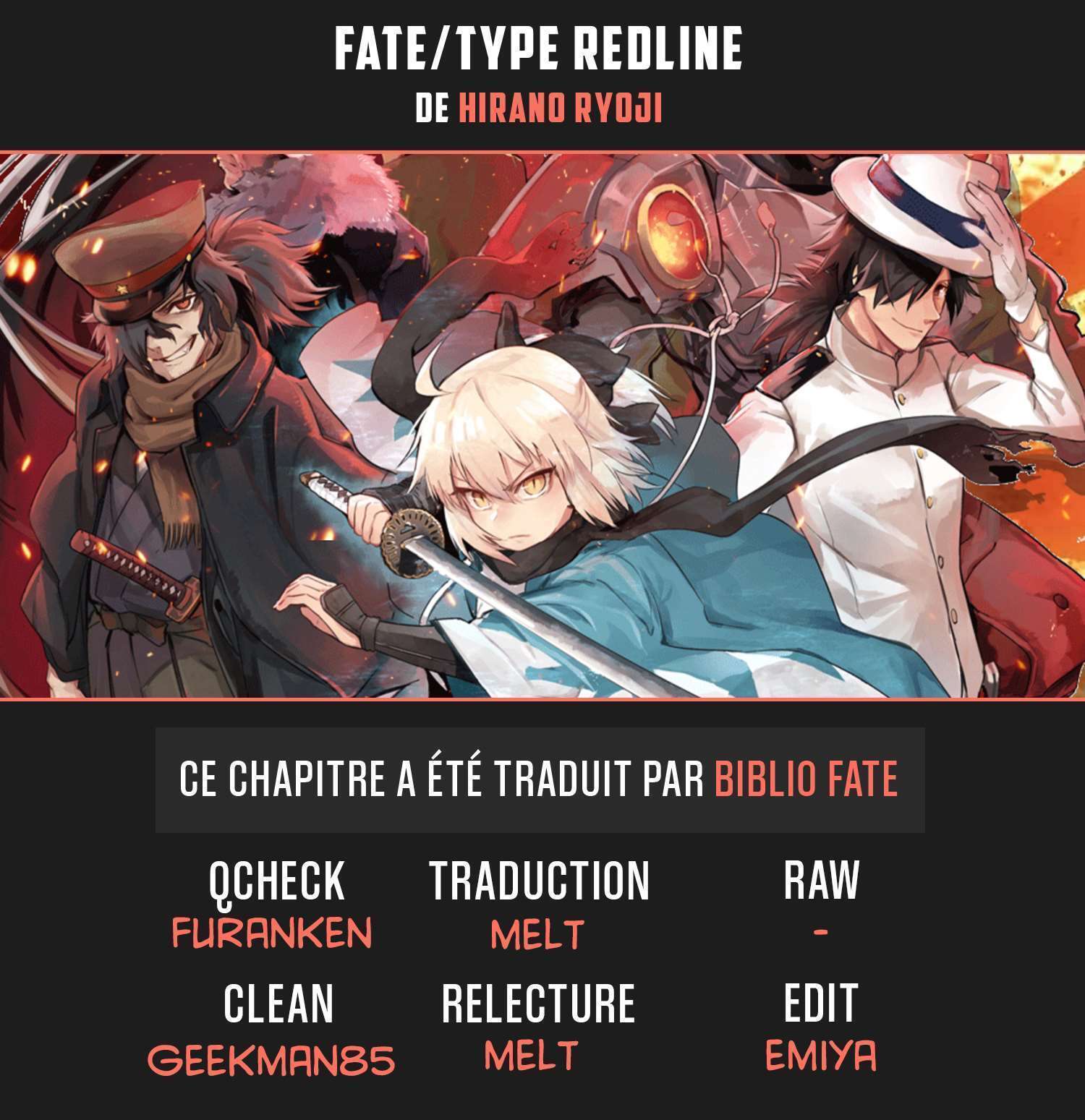  Fate/type Redline - Chapitre 15.4 - 19