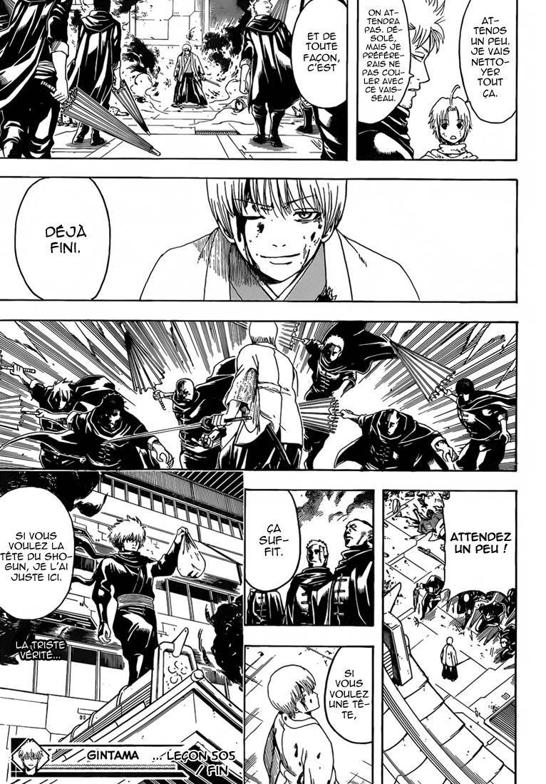  Gintama - Chapitre 505 - 20