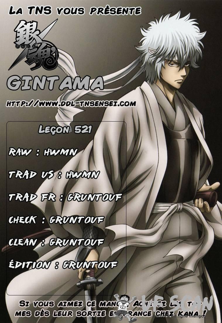  Gintama - Chapitre 521 - 1