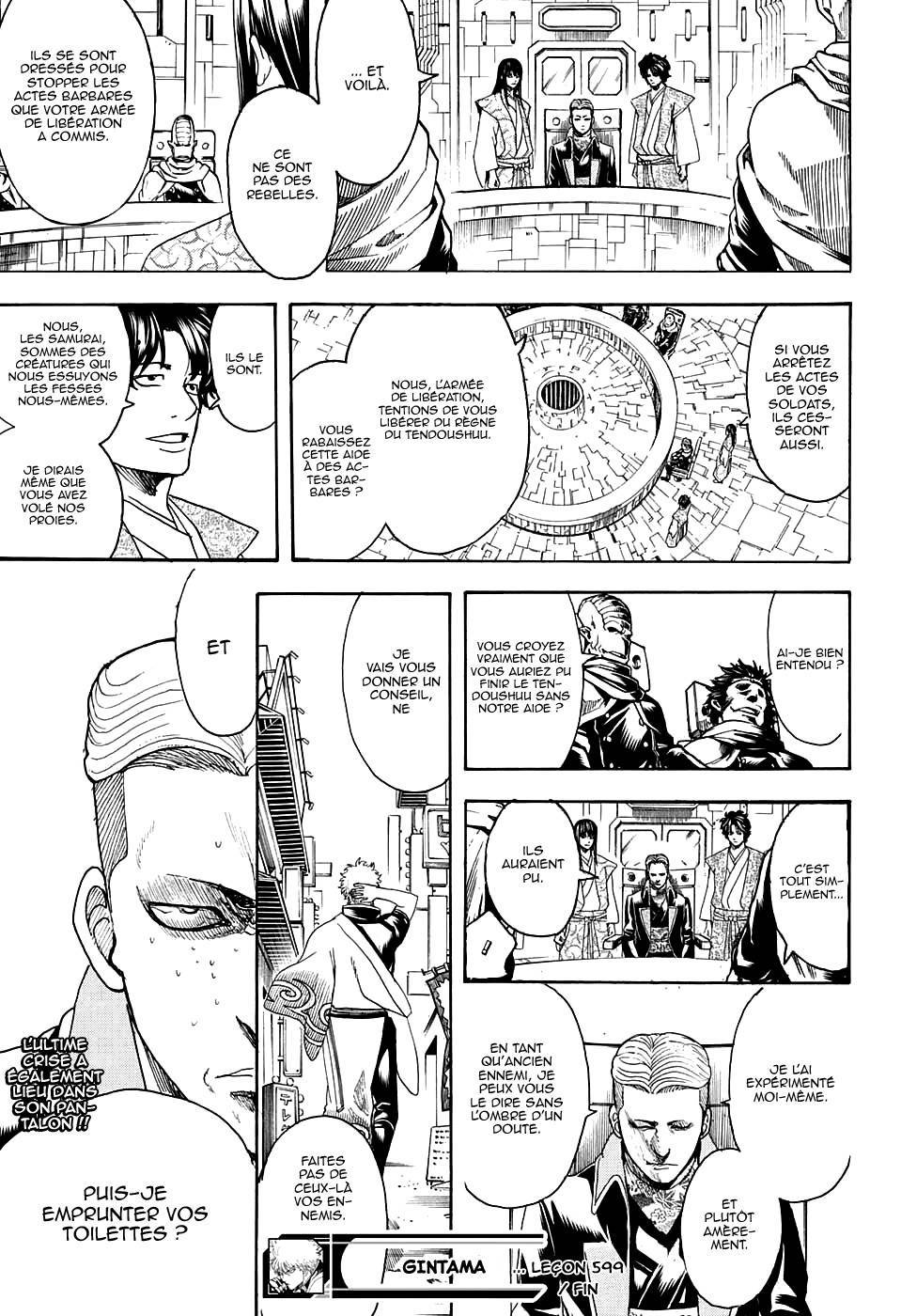  Gintama - Chapitre 599 - 18