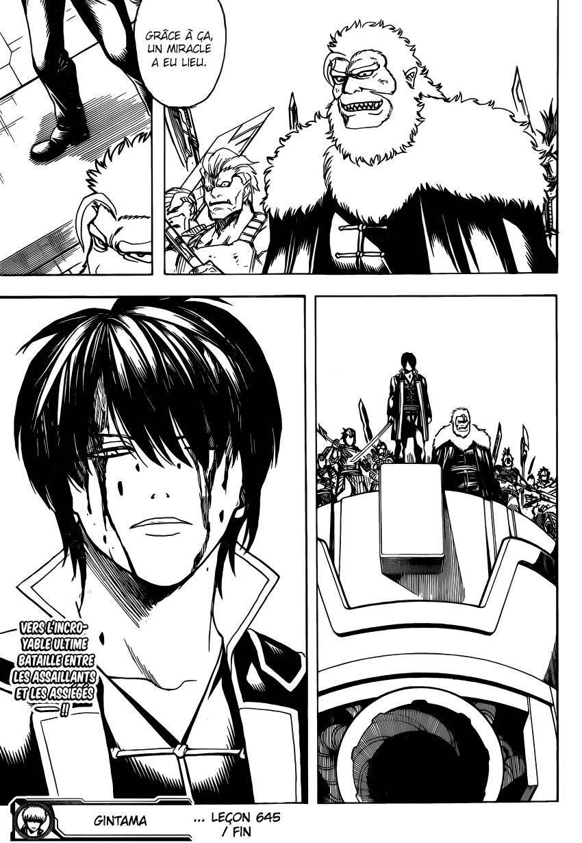  Gintama - Chapitre 645 - 18