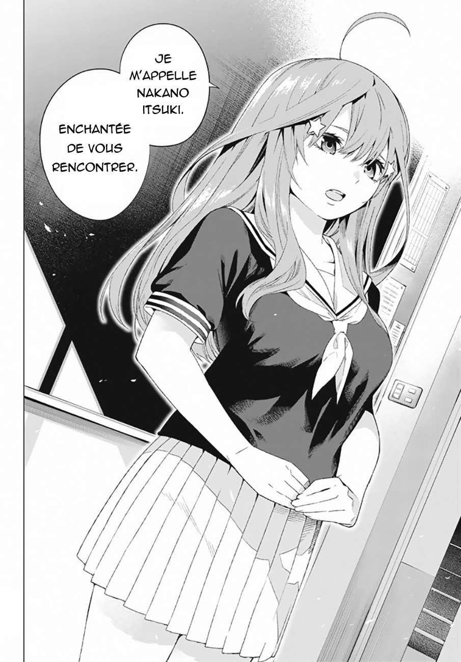  Go-Toubun no Hanayome - Chapitre 1 - 16