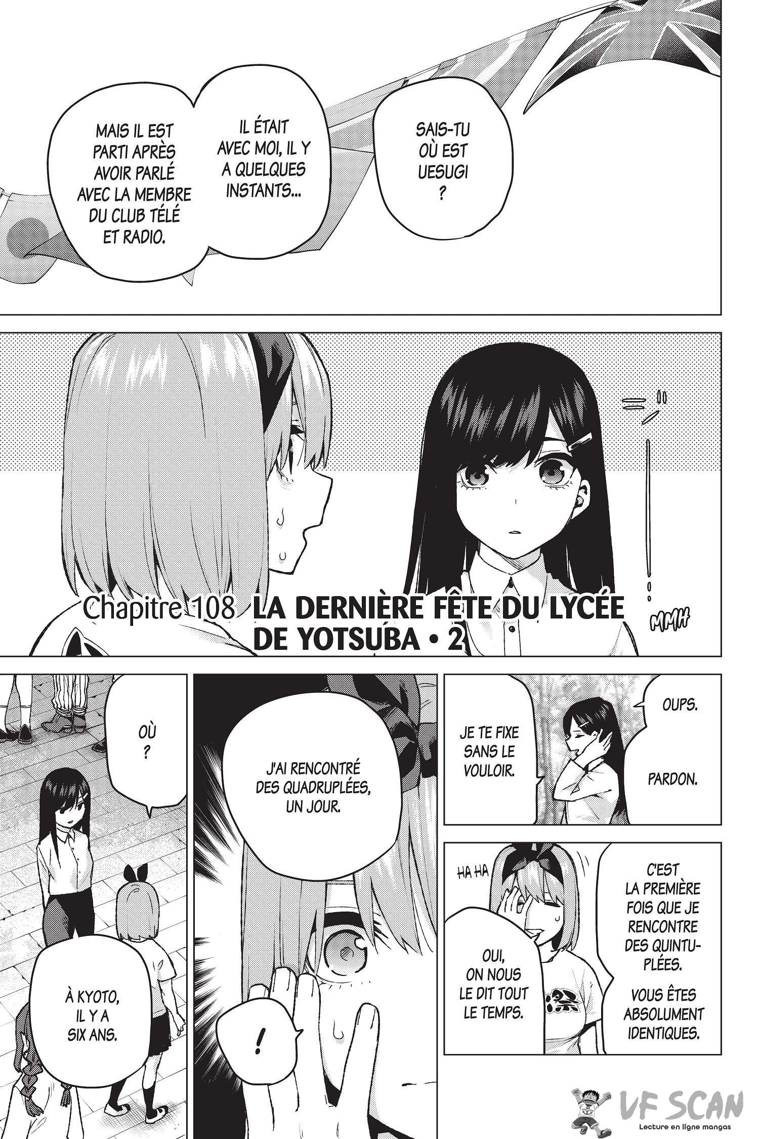  Go-Toubun no Hanayome - Chapitre 108 - 1