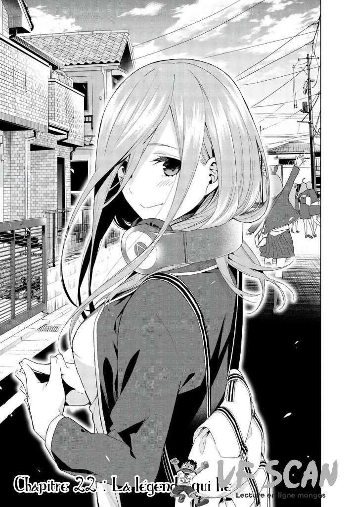  Go-Toubun no Hanayome - Chapitre 22 - 1