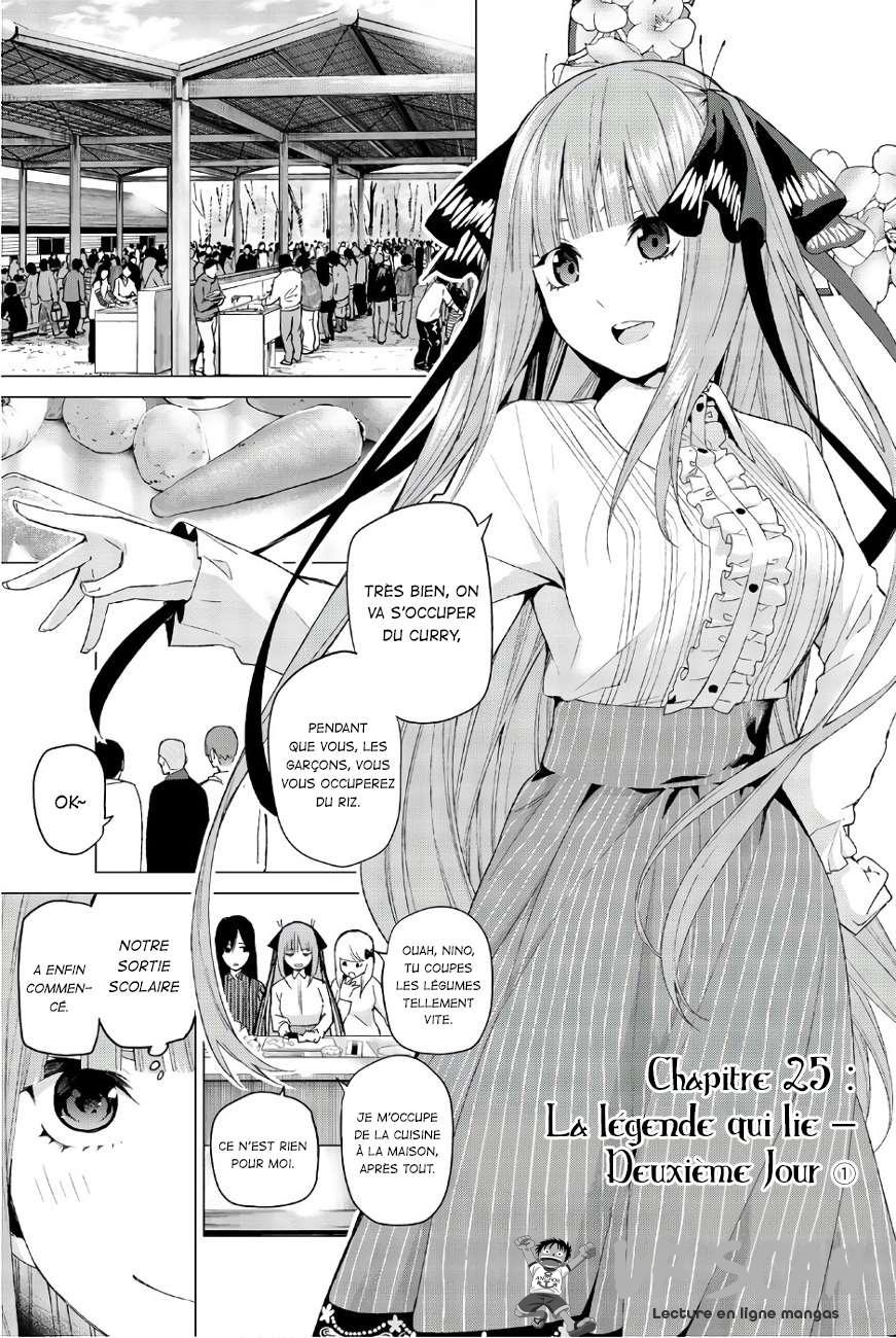  Go-Toubun no Hanayome - Chapitre 25 - 1