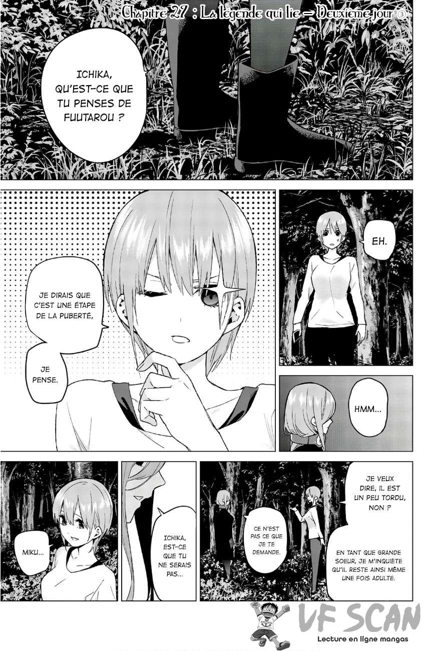  Go-Toubun no Hanayome - Chapitre 27 - 1