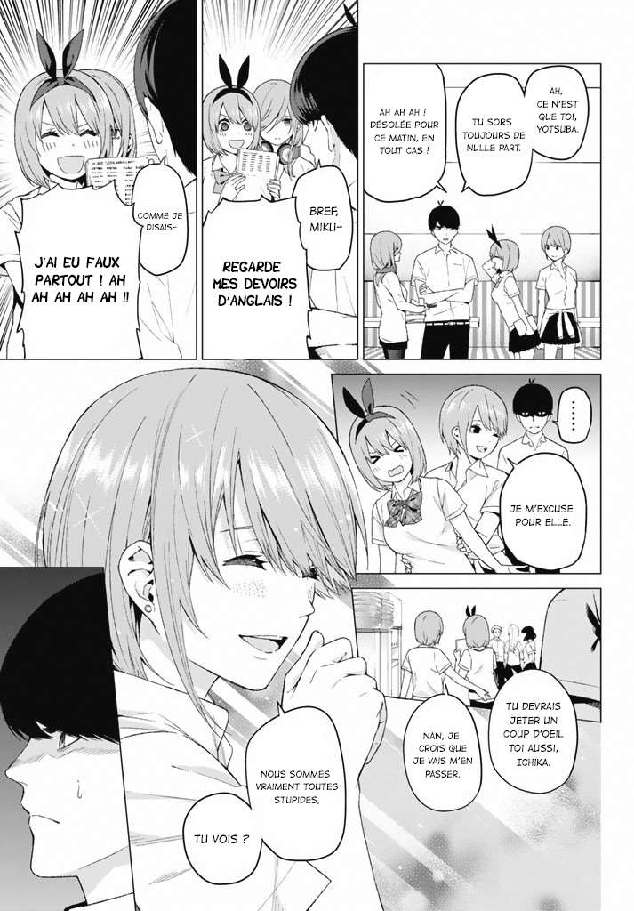  Go-Toubun no Hanayome - Chapitre 3 - 11