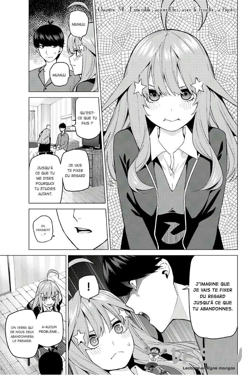  Go-Toubun no Hanayome - Chapitre 34 - 1