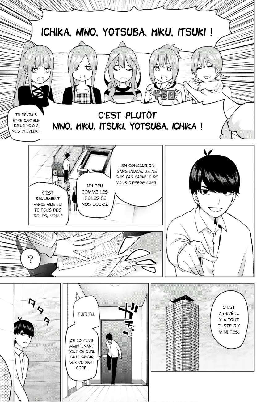  Go-Toubun no Hanayome - Chapitre 35 - 3