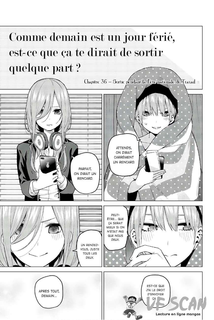  Go-Toubun no Hanayome - Chapitre 36 - 1