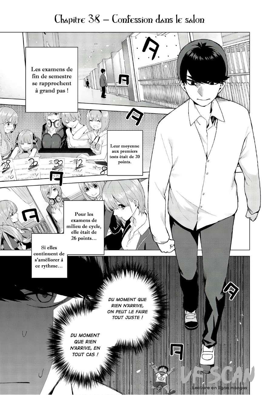  Go-Toubun no Hanayome - Chapitre 38 - 1