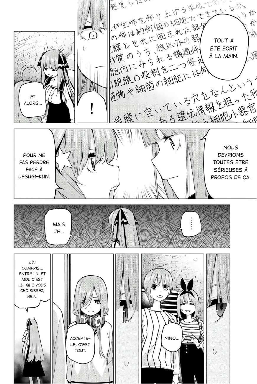  Go-Toubun no Hanayome - Chapitre 40 - 4