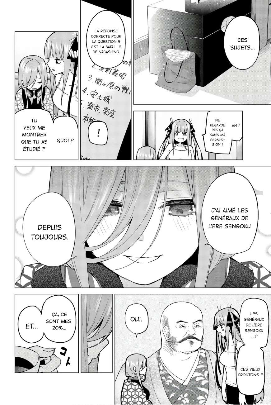  Go-Toubun no Hanayome - Chapitre 46 - 10