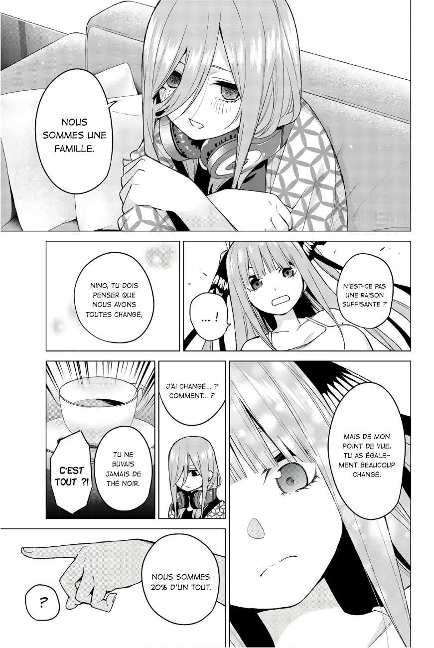  Go-Toubun no Hanayome - Chapitre 46 - 9