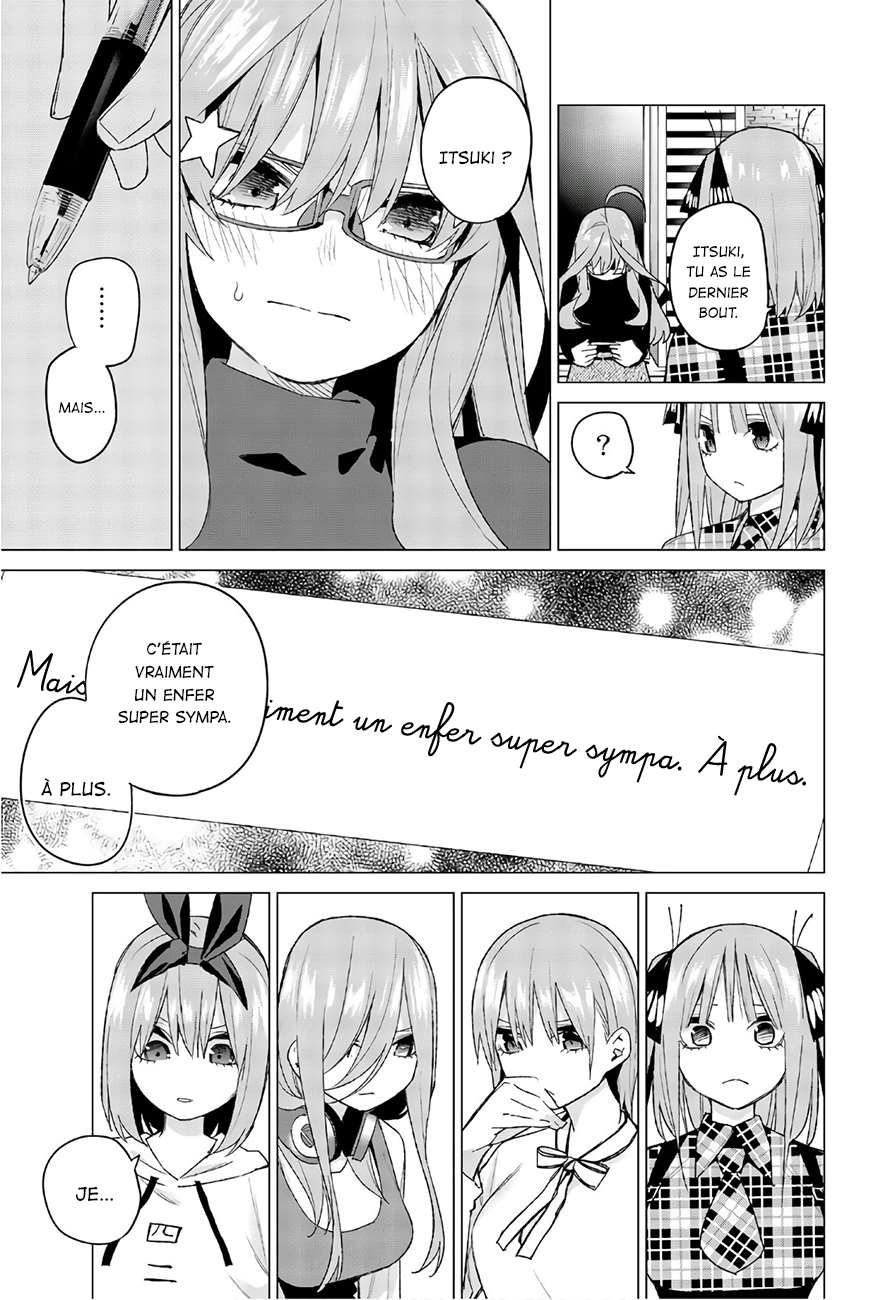  Go-Toubun no Hanayome - Chapitre 49 - 16