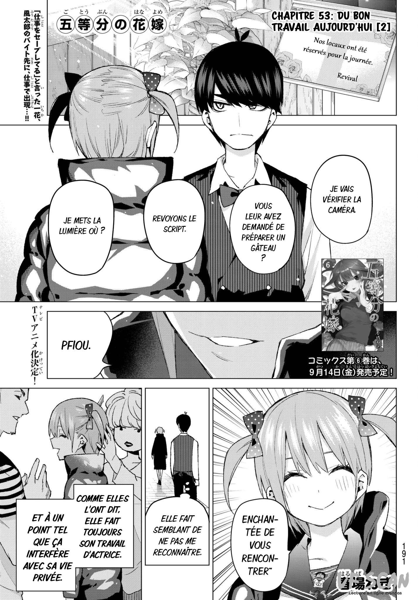  Go-Toubun no Hanayome - Chapitre 53 - 1