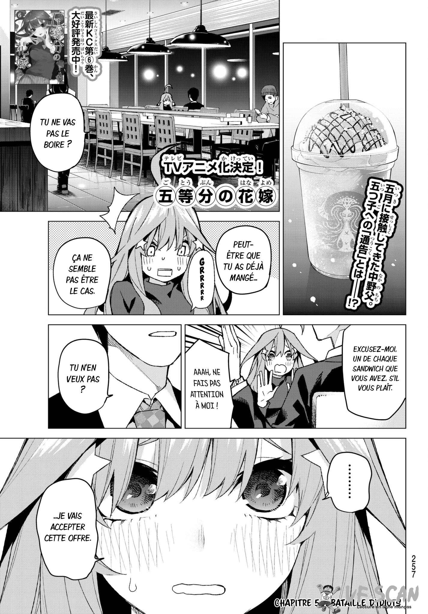  Go-Toubun no Hanayome - Chapitre 54 - 1