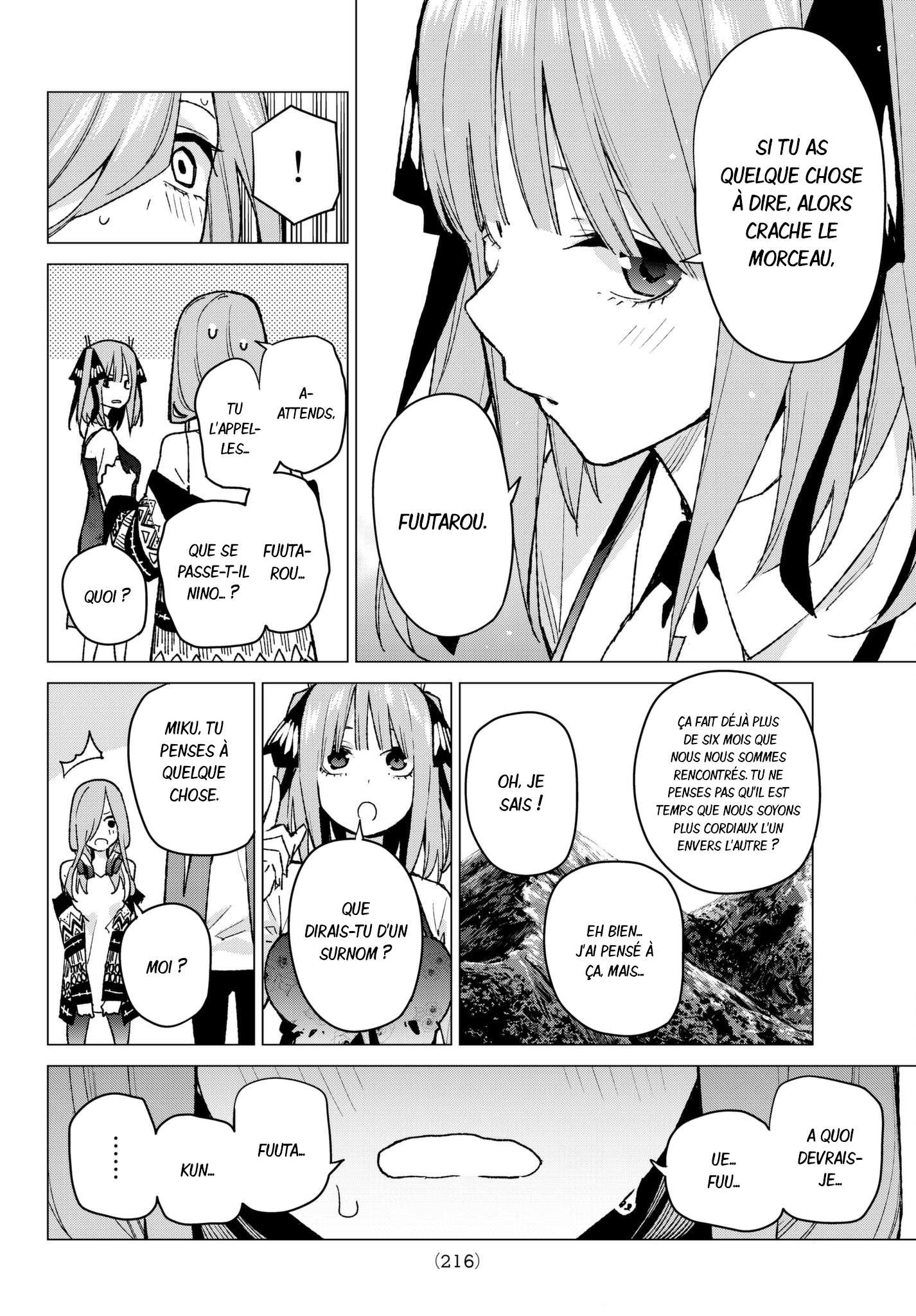  Go-Toubun no Hanayome - Chapitre 62 - 4