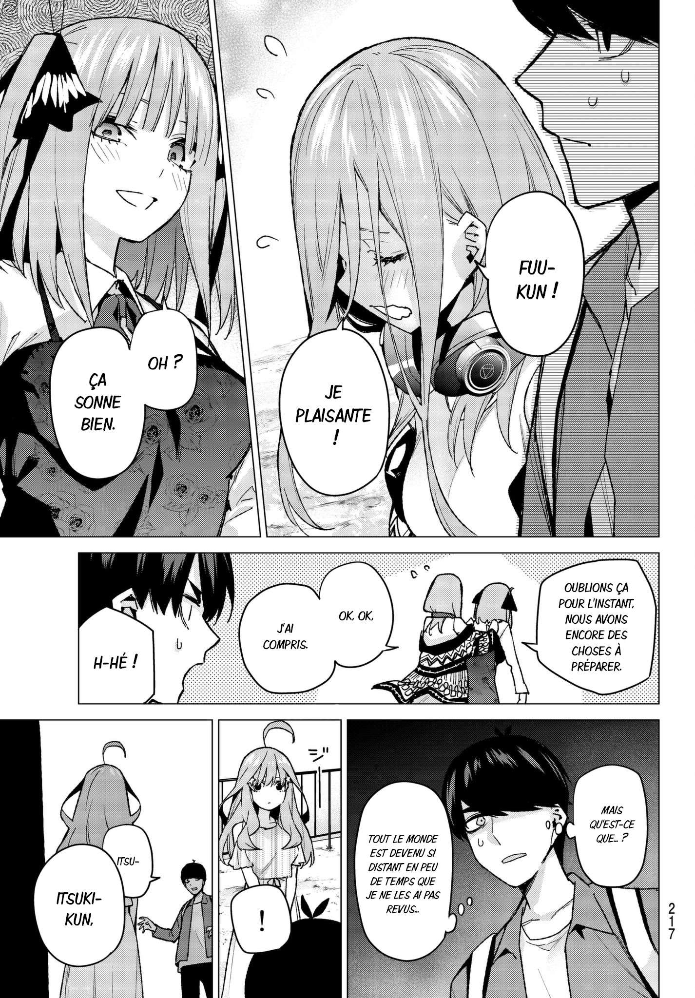  Go-Toubun no Hanayome - Chapitre 62 - 5