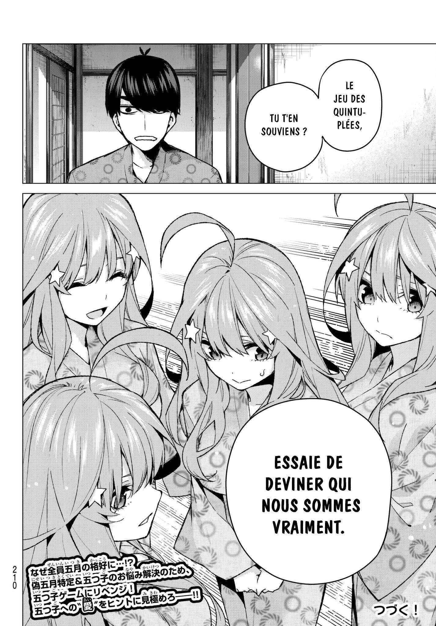  Go-Toubun no Hanayome - Chapitre 63 - 19